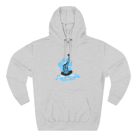 Seishiro Nagi Three-Panel Fleece Hoodie - Lazy Genius Design for Creative Souls